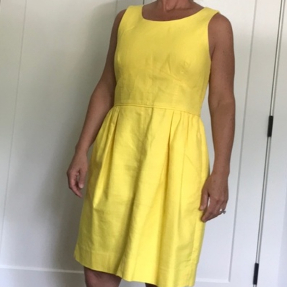 J. Crew Yellow sundress